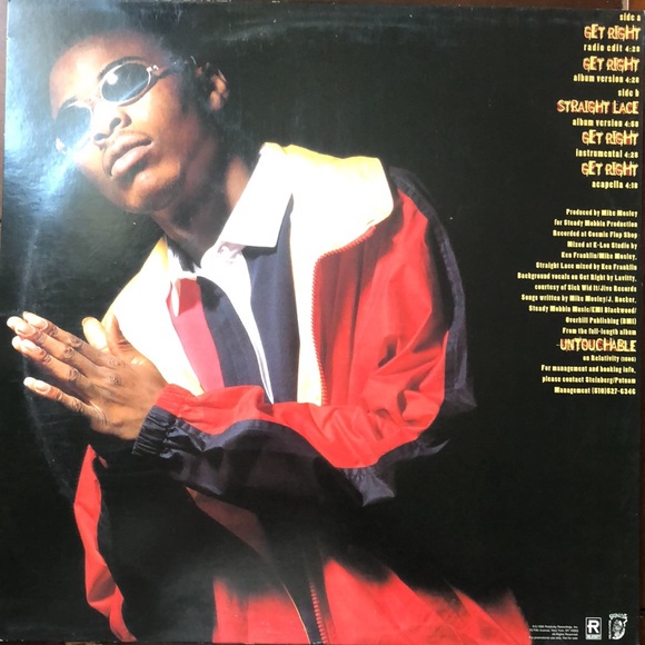 Mac Mall Get Right Vinyl Lp '96 - Picture 2 of 7